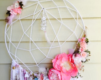 Custom; one of a kind dream catchers and decor pieces