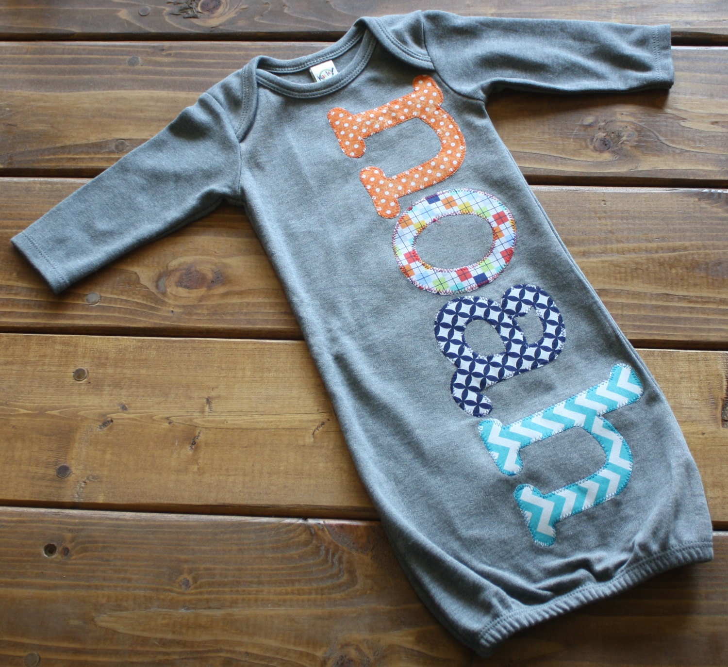 personalized hospital gown