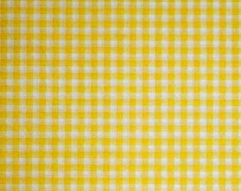 Yellow Gingham Check Tissue Paper # 341 ... 10 Large Sheets