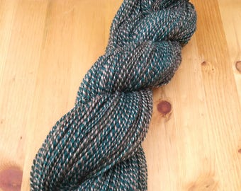 BFL/Merino Hand-dyed Handspun