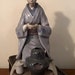 Lladro Porcelain Figurine August Moon Japanese Girl Geisha Retired Tea Ceremony