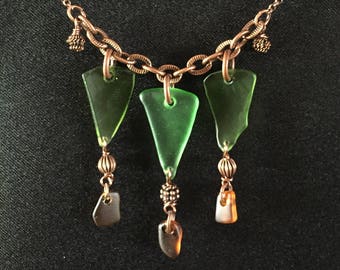 Lake Superior Glass Necklace