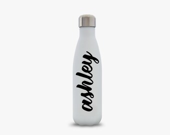 Swell Bottle Custom Name Decal