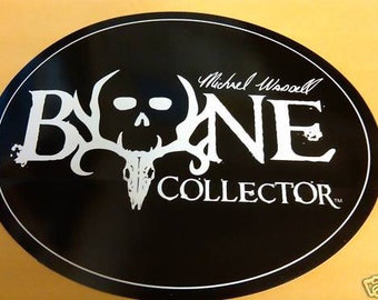 Hunting Buck Bone Collector decal free shipping