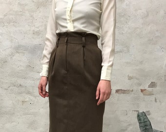 Vintage Dior wool skirt