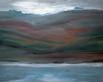 Landscape Painting: Fluid 'One Session'
