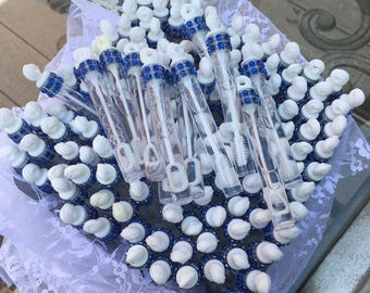 Wedding Bubbles, bubble wand, , LOVE knot bubble wand, Birthday Party bubbles, Set of 36 bubble wands.