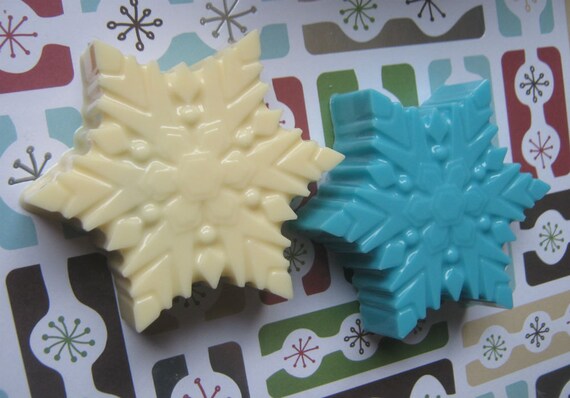 Snowflake large chocolate covered sandwich cookie oreo party favors