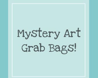 Mystery Art Grab Bags, originals, sketches and more!