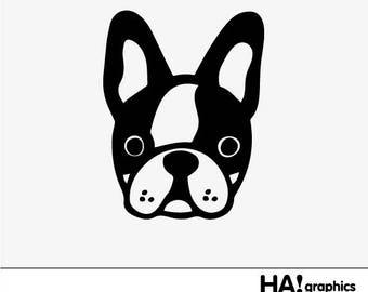 Download French bulldog svg | Etsy