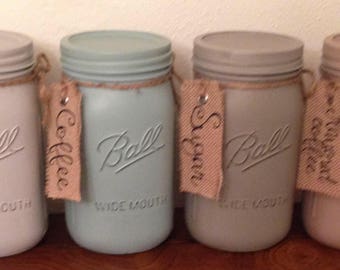 Mason Jar Rustic Kitchen Canisters Mason Jars Canisters With   Il 340x270.1387205734 Bgph 