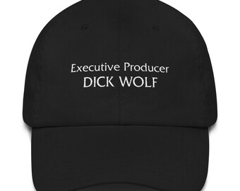 Executive Producer Dick Wolf Dad Hat Black
