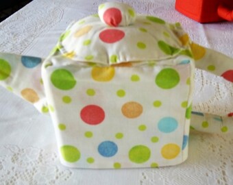 Teapot tissue box cover