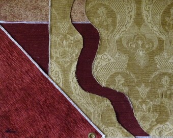 Mixed media fabric art