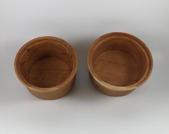 Handcrafted Cherry Custard Bowls