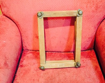 Vintage Wooden Tennis Racket Press