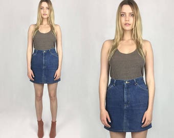 Vintage 70s Lee Denim Skirt
