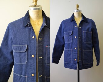 1970s Blue Bell/Wrangler Cotton Denim Chore Coat