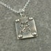Silver Kanji Necklace- Kanji Jewelry- Fine Silver Kanji Pendant- PMC Fine SIlver Jewelry- Kanji Symbol Jewelry- Faith Prosperity Sister God