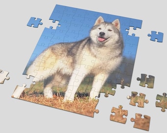 Custom 48 or 80piece Photo Puzzle , Print Logo , Picture or Any Design 8"X10" Customized jigsaw puzzle Personalized puzzle