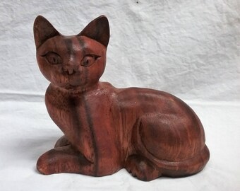 cat wood carving (#cthstlkL6)