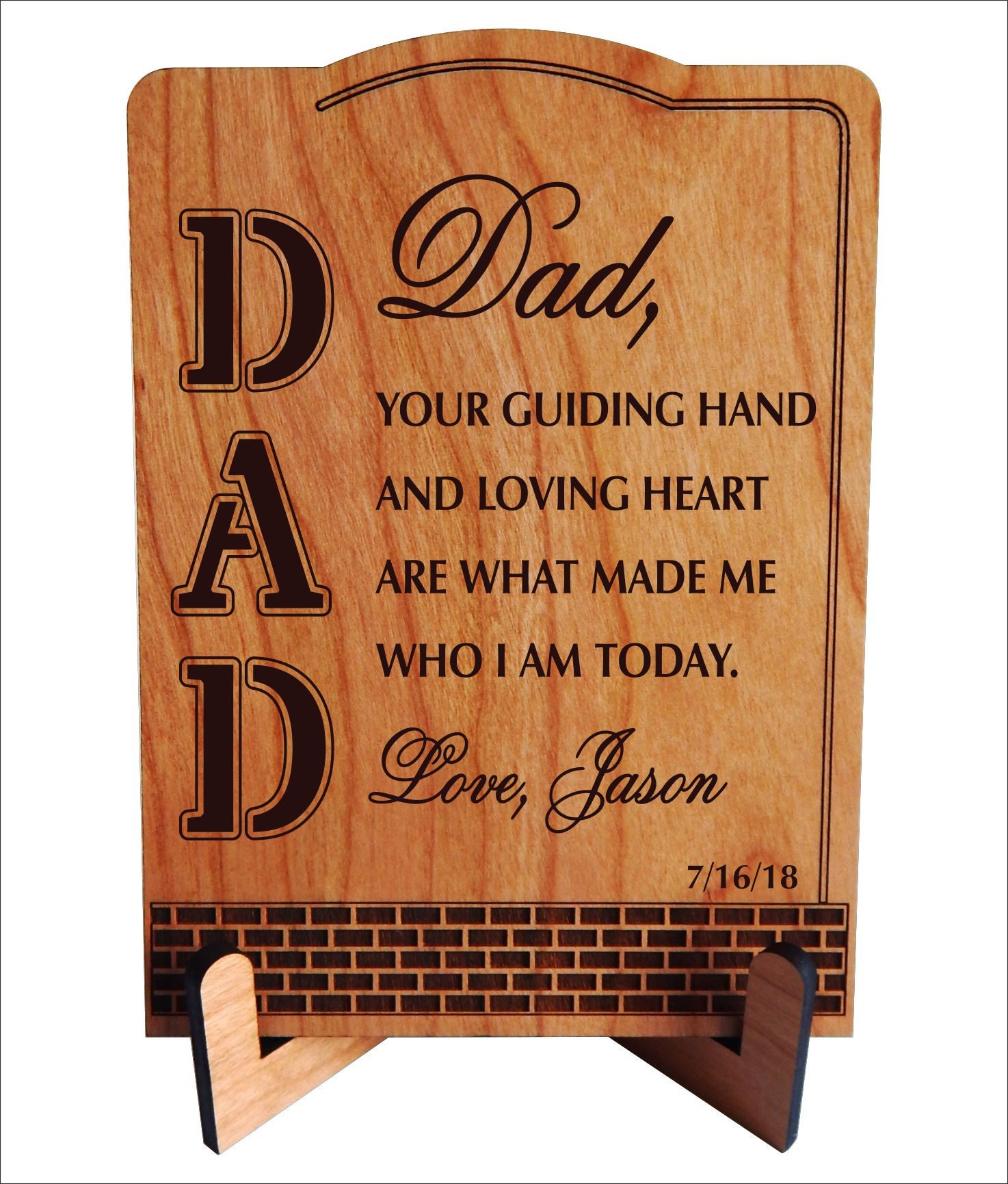 Custom Gifts for Dad-Fathers Day Gifts from Son-Daughter