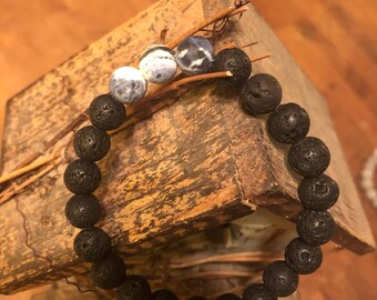 Essential Oil Diffuser Lava Bead Bracelet