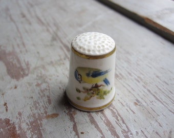 Royal Worchester Hand Painted Thimble