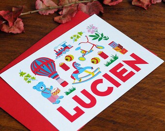 Toys birth announcements