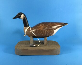 Canada Goose miniature decoy