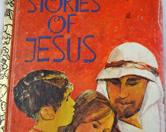 Vintage Children's Book Stories of Jesus Little Golden Book