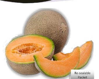 Cantaloupe Melon Seeds Packet