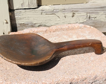 Primitive Wooden Butter Paddle