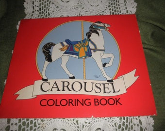 Carousel Coloring Book By Freels Foundation Collection