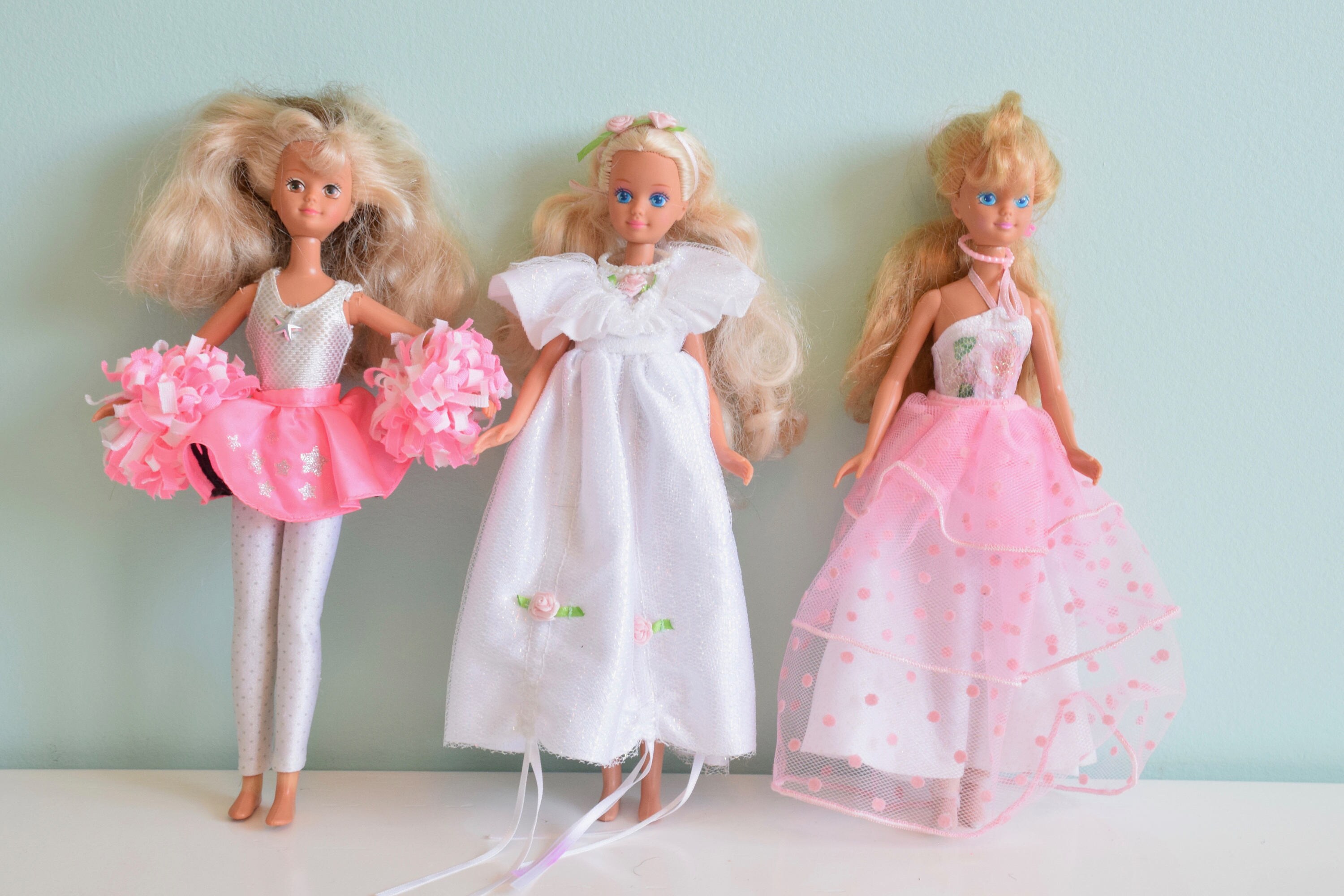 Sale Vintage Skipper Barbie Dolls set of 3 80's-90's