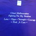 Chiari Awarness Shirt- Chiari Warrior- Chiari Malformatin