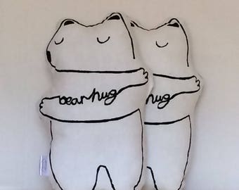 bear hug cushion