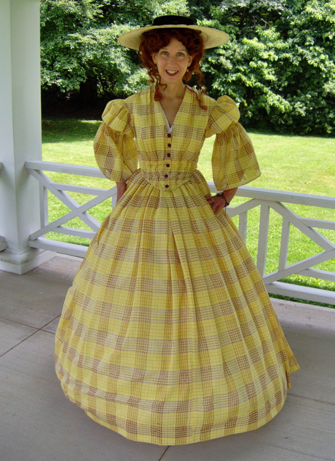 FOR ORDERS ONLY Custom Made 1800s Victorian Dress  1850s 1860s