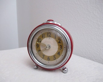 Pottery barn Vintage Alarm Clock Push Button