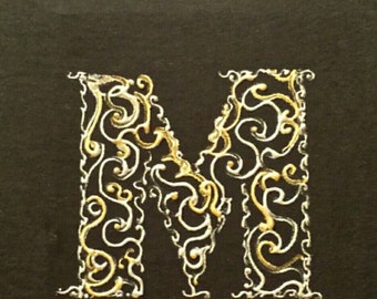 Lettering Design on T-Shirt