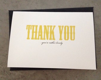 Thank you - you're rather lovely. Set of 6 cards