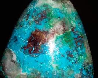 Gem Silica Chrysocolla + Malachite
