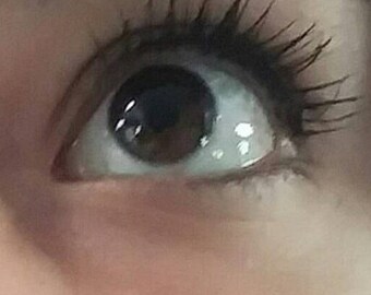 Black Creamy Cake Mascara - Mineral Makeup - Zero Waste Vegan Mascara - Cake Eyeliner - Black Cake Mascara -Paraben Free - Cat Eyes