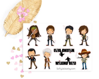 Walking Dead Sticker, Sport Sticker life planner sticker für kikki k, filofax or erin condren