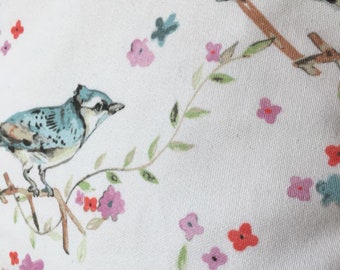Little Blue Bird cushion cover
