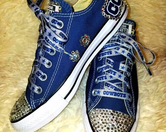 Dallas Cowboys Bling Converse