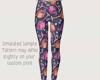 Wine Leggings, Yoga Pants, Grapes, alcohol, beverage, vino, winery, white, red, fruit, rose, mead, Drinking, Glass, Sommelier XS-XL Wine 3