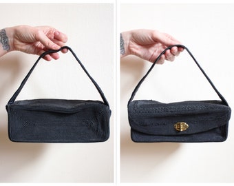 1940s Purse // Small Rayon Cordé Purse // vintage 40s purse