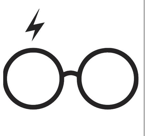 Download Harry Potter glasses with scar decal