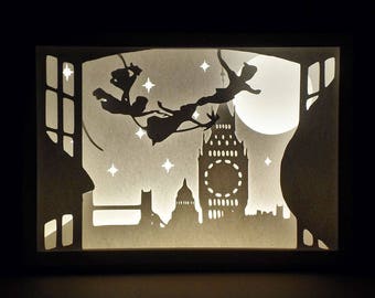 Download Template Nightmare Before Christmas Paper Cut File Silhouette